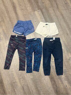 Kids Giris Assorted Bottoms set of 5  C1